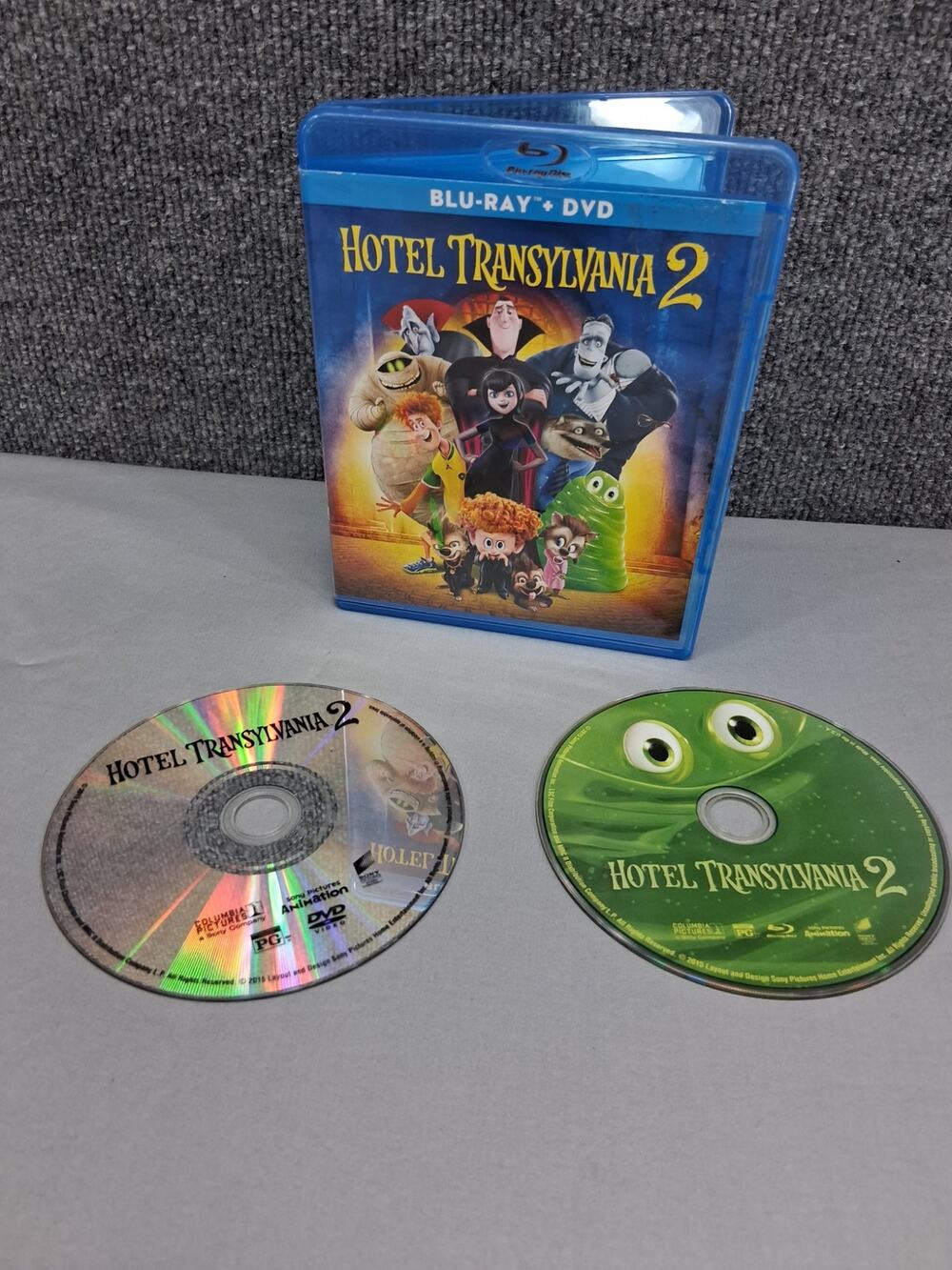 Hotel Transylvania 2 Blu Ray DVD